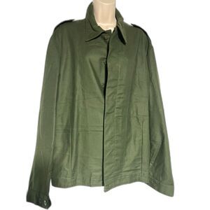 C54 Military Army fabric jacket olive green.  size?
